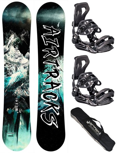 Set snowboard airtracks under - snowboard,