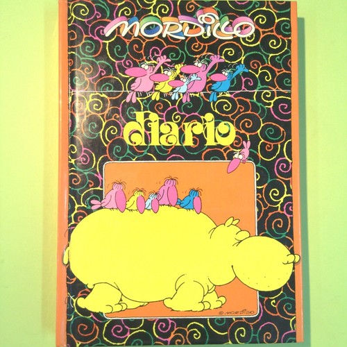 Diario vintage mordillo oli - vintage,
