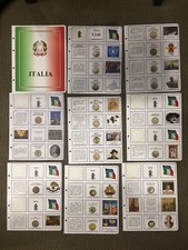 INSERTI FOGLI AGGIORNAMENTI X SOLO 2 EURO ITALIA COMMEMORATIVO DAL 2004 AL 2025
