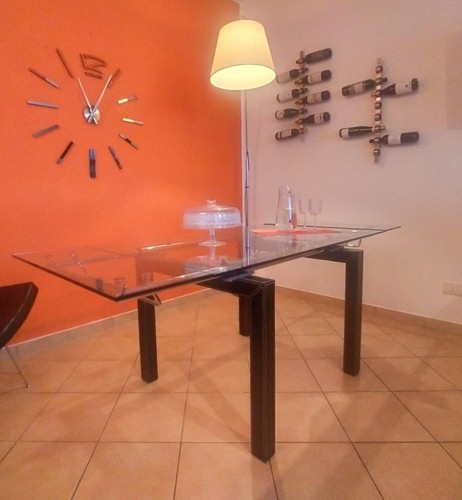 Tavolo cristallo - in,