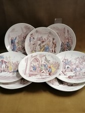 Set 8 piatti Sarreguemines, sulla storia francese 