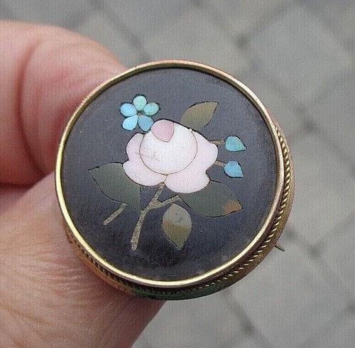Pietra dura oro spilla - dura,