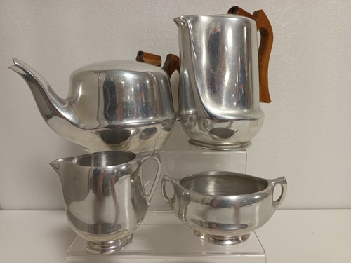 Vintage picquot ware pieces - 4,