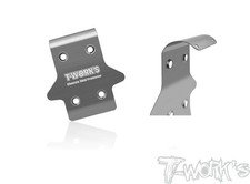 TO-235-MBX8R T-Works Skid Plate Anteriore in Acciaio per Mugen MBX8R (1)