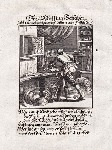Lavoratore del metallo - metallo, in