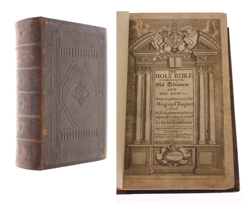 The holy bible containing - the,