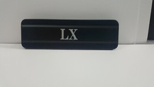 LX scritta targa plastica Autobianchi A112 LX plastic plate
