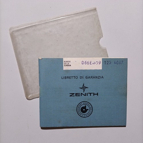 Zenith primero p - el,