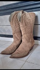 Stivali Texani In Pelle