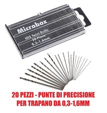 PUNTE PER TRAPANO IN HSS, MINI