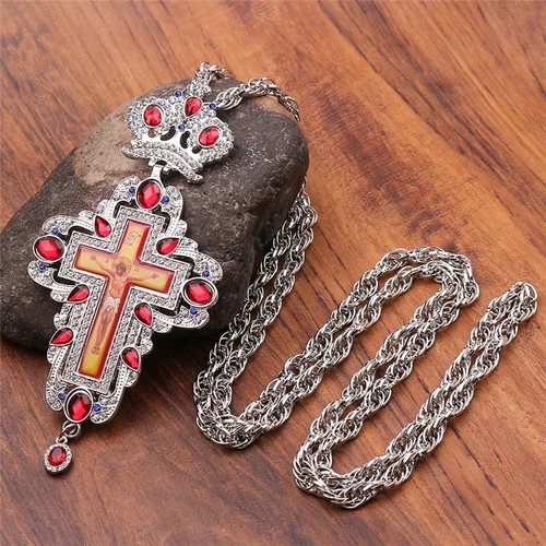 Collana croce pettorale - collana,