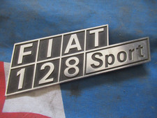FIAT 128 Sport - Scritta / logo posteriore - Ricambio nuovo