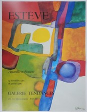 [AFFICHE D'ART] ESTEVE 
