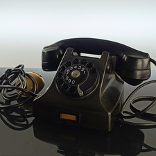 Telefono bachelite nero a