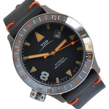 OROLOGIO TFP Windrose Diver con data in ceramica scura set completo anni 2024