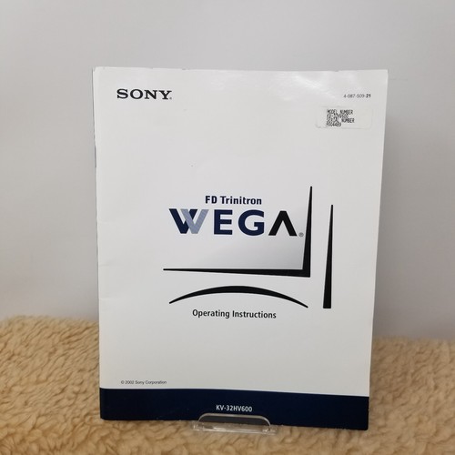 Manuale utente originale sony - originale,