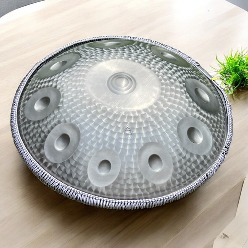 Tamburo handpan inciso argento - tamburo,