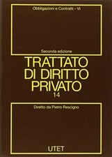 Trattato di diritto privato - Obbligazioni e contratti - vol  Accettabile -19527
