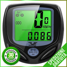 ✅Contachilometri Bici SENZA FILI Tachimetro per Bicicletta Wireless Impermeabile