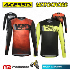 ABBIGLIAMENTO MOTO ACERBIS MX OUTRUN JERSEY MOTOCROSS ENDURO OFF ROAD