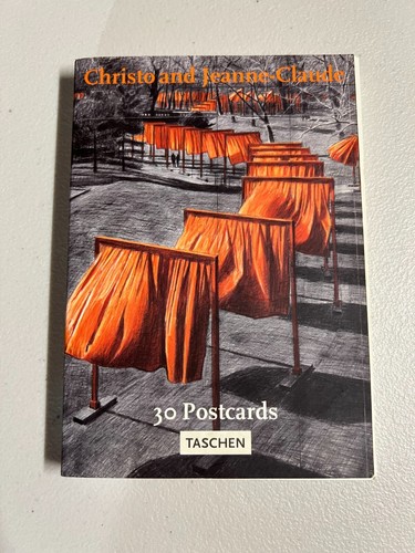 Christo the gates postcard - christo:,