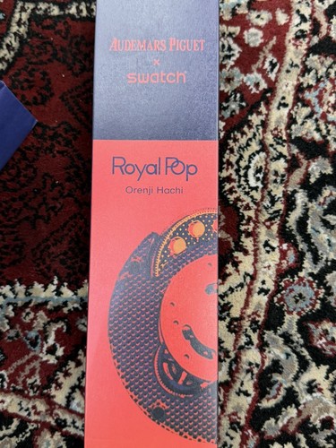 Swatch royal pop orenji hachi - royal,