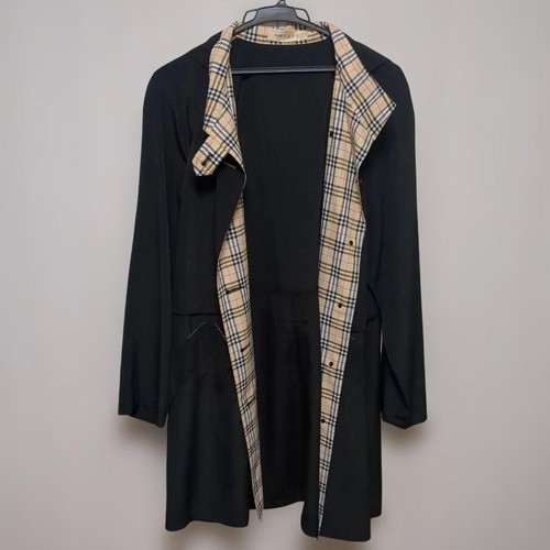 Burberry black trench coat - burberry, m