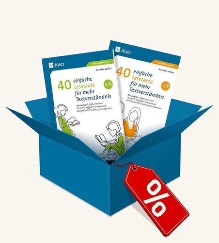 Paket einfache lesetexte - 40,
