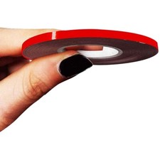 NASTRO ADESIVO STRISCE CERCHI ROSSO 3 mm CERCHI RUOTE AUTO MOTO PARAURTI