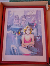 Serigrafia Giuliano Trombini 35x45 con cornice