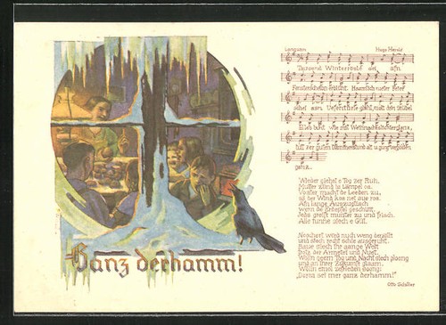 Cartolina testo della canzone