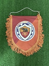 Pennant Gagliardetto ROMA CLUB GRECIA No Match Worn No Indossata No Maglia Shirt