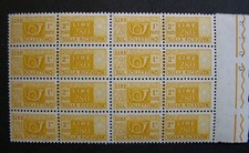 1955 Italia Blocco 8 Valori