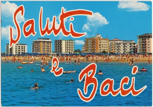 Lido bibione 1988 - lido, (venezia)