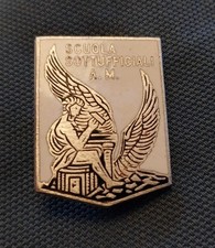 Aeronautica Distintivo Scuola Sottoufficiali È Smaltato, Non è modello In Resina