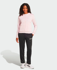 Tuta Donna Adidas Essentials Linear - Rosa/Nero