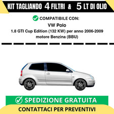 Tagliando per VW Polo 1.8 GTI
