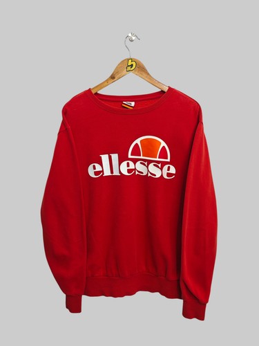 Felpa ellesse rossa - rossa, vintage