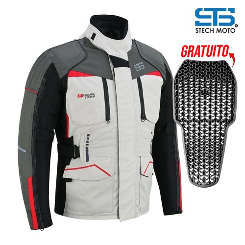 Giacca moto tessuto - giacca, in