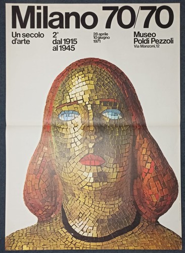 Poster lucio fontana milano - poster,