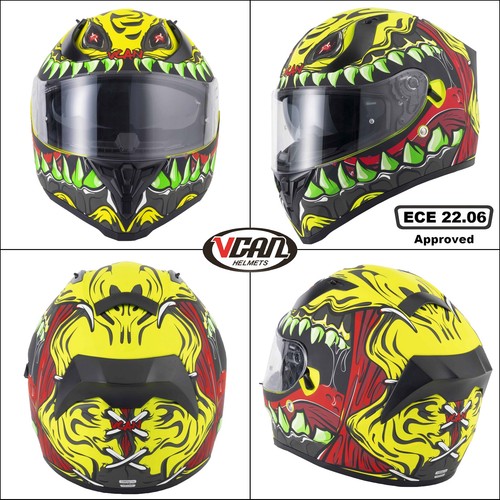 Casco moto integrale - casco, vcan