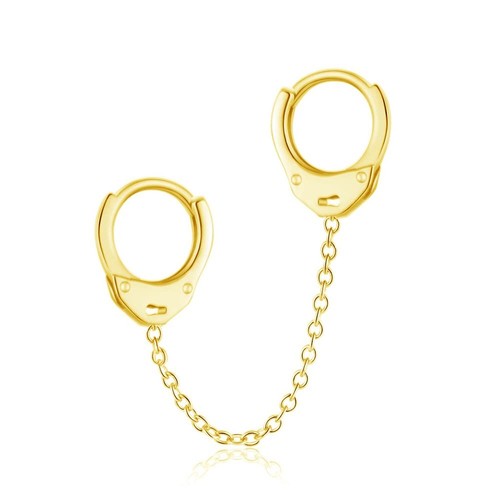 Orecchini minimalisti doppio - minimalisti,