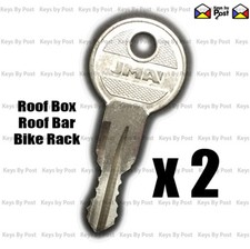 2x Thule, Halfords Tetto Box, Codice Chiavi Barre (N001 - N200) Hapro, Mont Blanc