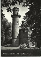 VECCHIA CARTOLINA DI MONZA TORRETTA VILLA REALE 