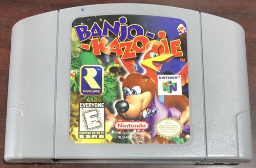 Banjo kazooie nintendo - banjo-kazooie, 64