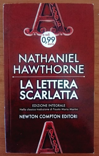 Lettera scarlatta nathaniel - lettera,