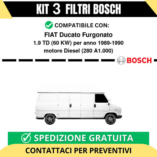 Kit bosch filtri - bosch, 3