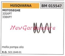 Molla Pompa olio HUSQVARNA