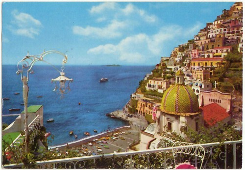 Positano salerno panorama - -,