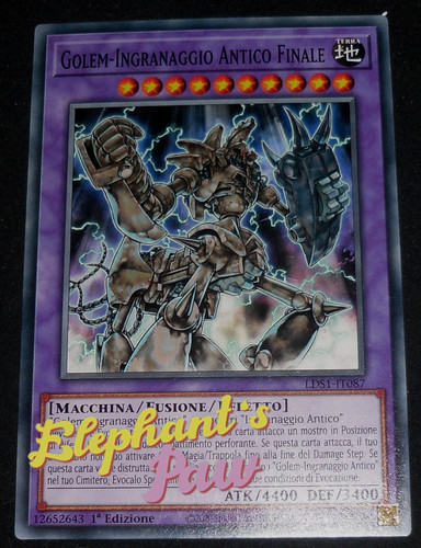 Yugioh golem ingranaggio - yugioh,